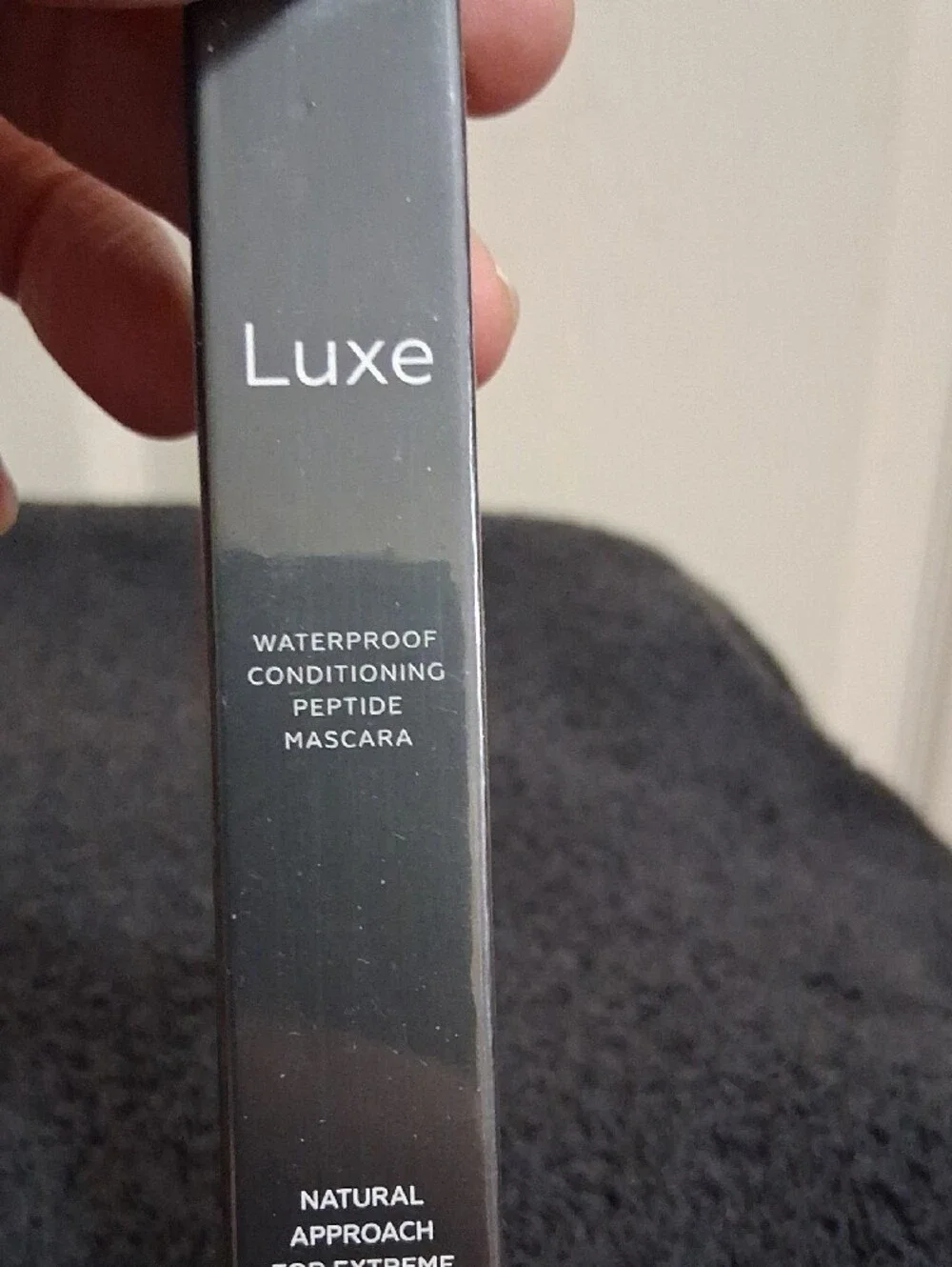 Luxe Cosmetics Waterproof Conditioning Peptide Mascara - 3 Ml - Sealed